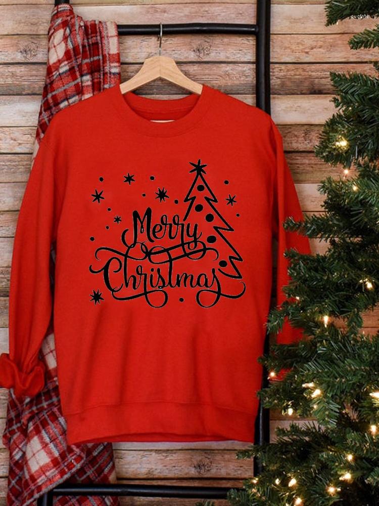 

Women's Hoodies Tree Winter Happy Love Graphic Sweatshirts Print Fashion Holiday Clothing Merry Christmas Woman Female Women Pullovers, Ppkt31176