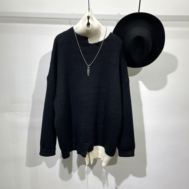 

Men's Sweaters Z10255 Fashion Men's 2022 Runway Luxury European Design Party Style Clothing, Picture shown