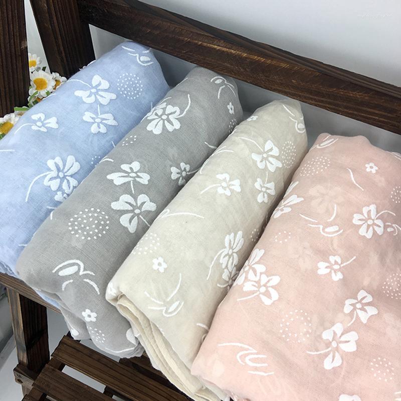 

Scarves 2022 Ly Ethnic Cotton Scarf Hijabs Floral Printing Wrap Muslim Women Fashion Oversize Shawls Pashmina Foulard
