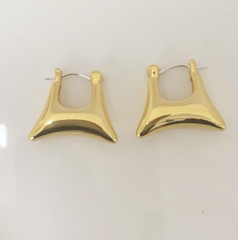 

Dangle Earrings Geometric European And American Minorities Cool Style Metal Trapezoidal Temperament Female