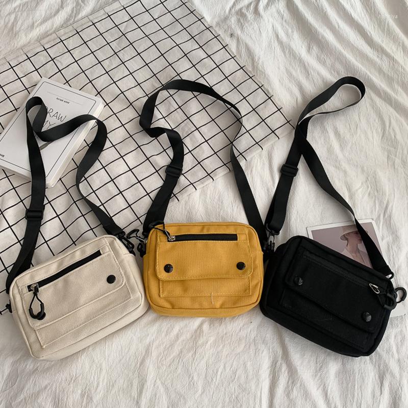 

Evening Bags Women's Canvas Bag Japan Style Girl Small Shoulder Fashion Female Messenger Student Crossbody For School, Frog bag
