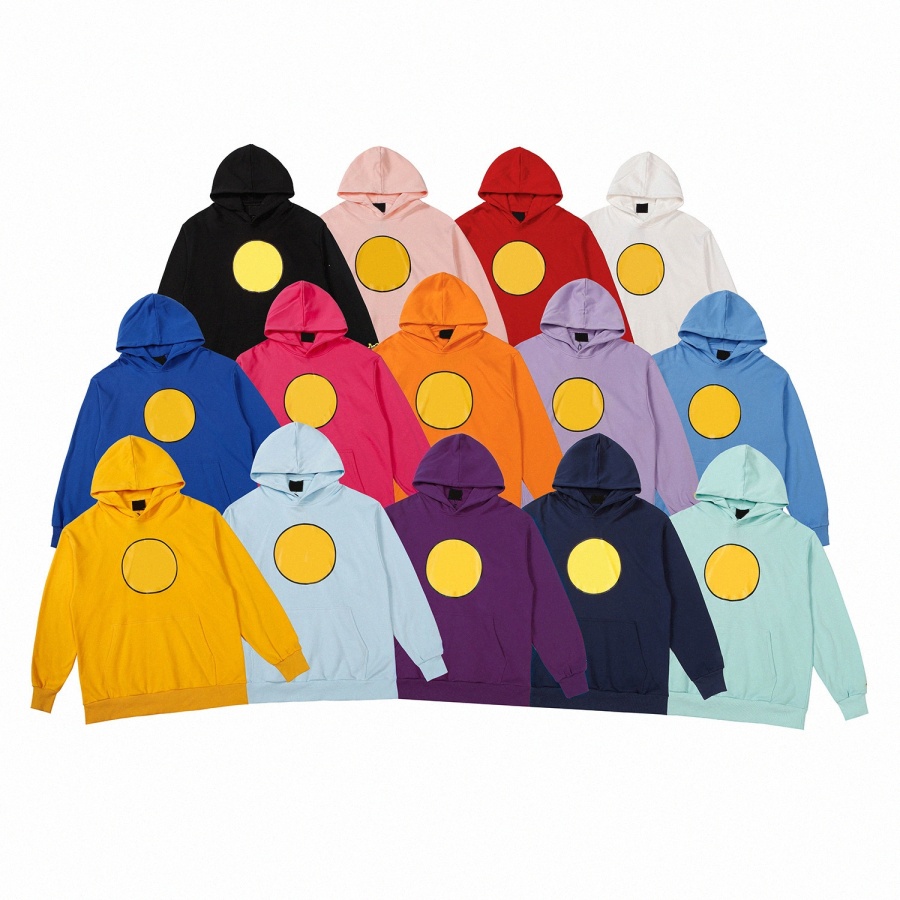 Designer Hommes Hoodies Doublure Sourire Visage Simple Drews Sweat À Capuche Automne Hiver Hauts À Capuche Pull Sweats Causal Populaire Streetwea