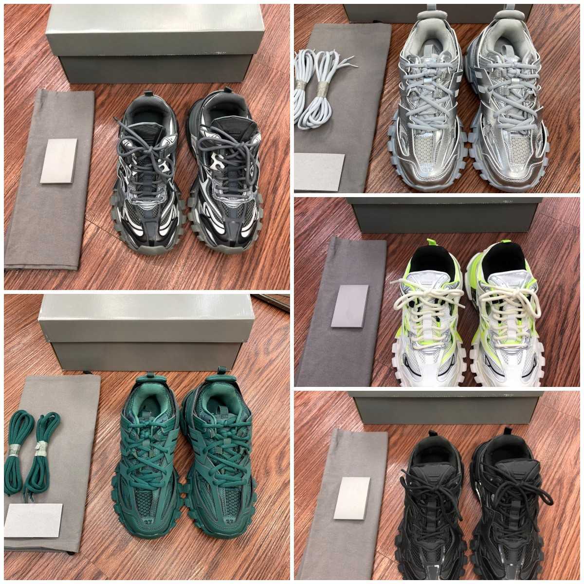 

2022 Fashion New Brand Running Shoes Triple S Track.2 Sneaker Baske Basketball Sneakers Designer Sports Trainers pour hommes Femmes Low, Deep blue