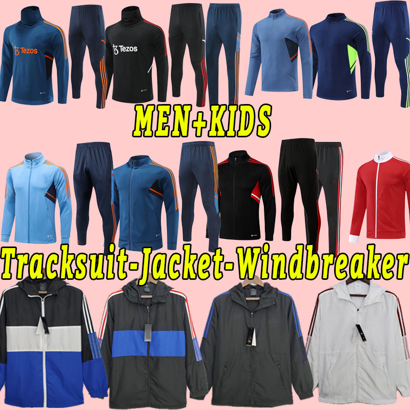 

Jacket windbreaker 22 23 SANCHO soccer jerseys B.FERNANDES MAN uTd RASHFORD football shirt 2023 ronaldo MARTINEZ FRED MALACIA ERIKSEN MANCHESTER Shaw tracksuit, As shown
