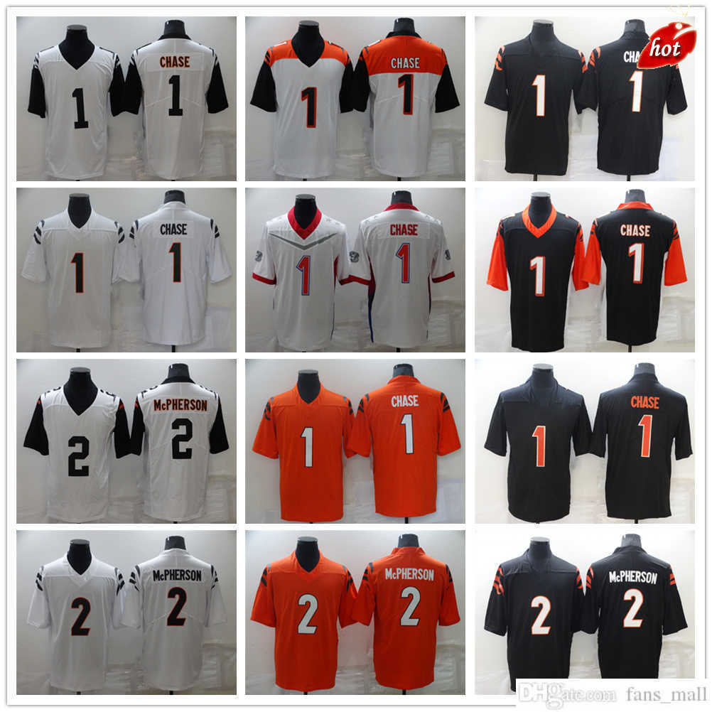 

Football Cincinnati''Bengals''New Jerseys 1 JaMarr Chase 2 Evan McPherson 9 Joe Burrow Green Jersey''Nfl MAM, Same as picture