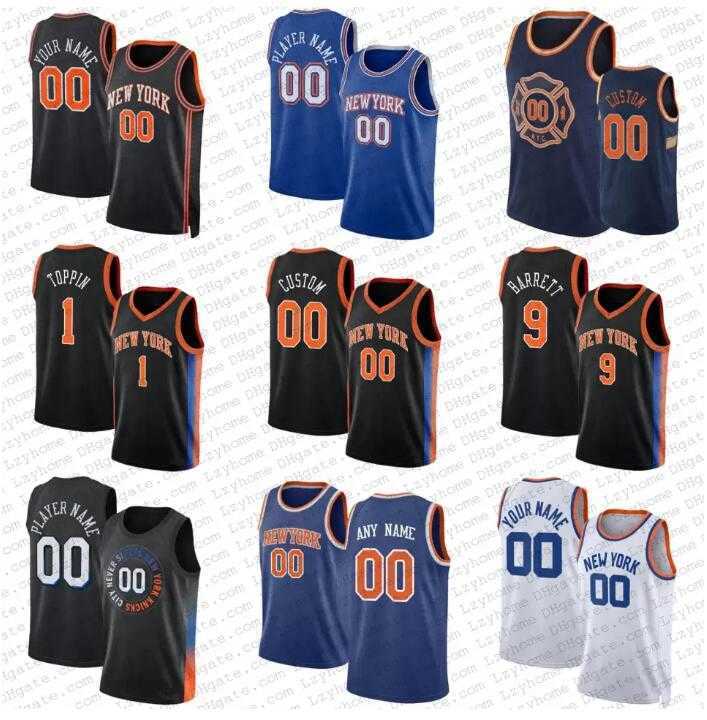 

Men Women Youth New York''Knicks''Custom 4 Derrick Rose 13 Evan Fournier 30 Julius Randle 11 Jalen Brunson 9 RJ Barrett Basketball Jerseys, Colour