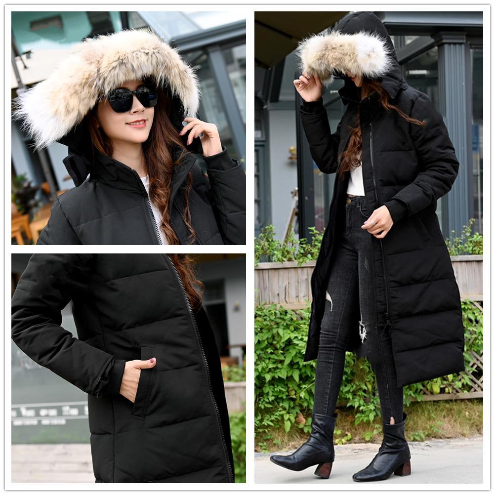 New Winter Goode Down Jacket Womens Hooded Downs Parka Puffer jacket Parkas white duck Outerwear Coats waterproof thick long coat Puffy Overcoat