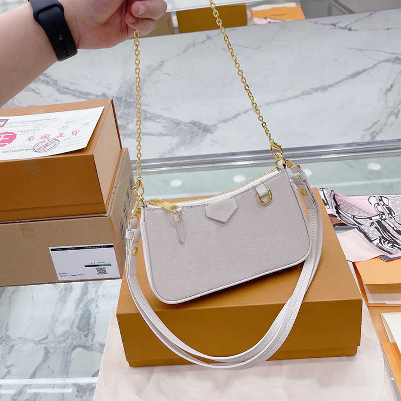 

Evening Bags Shoulder Bags Easy Pouch Leather Shoulder Bag Crossbody Embossed Flower Chain Handbag Mini Bags M81066 00