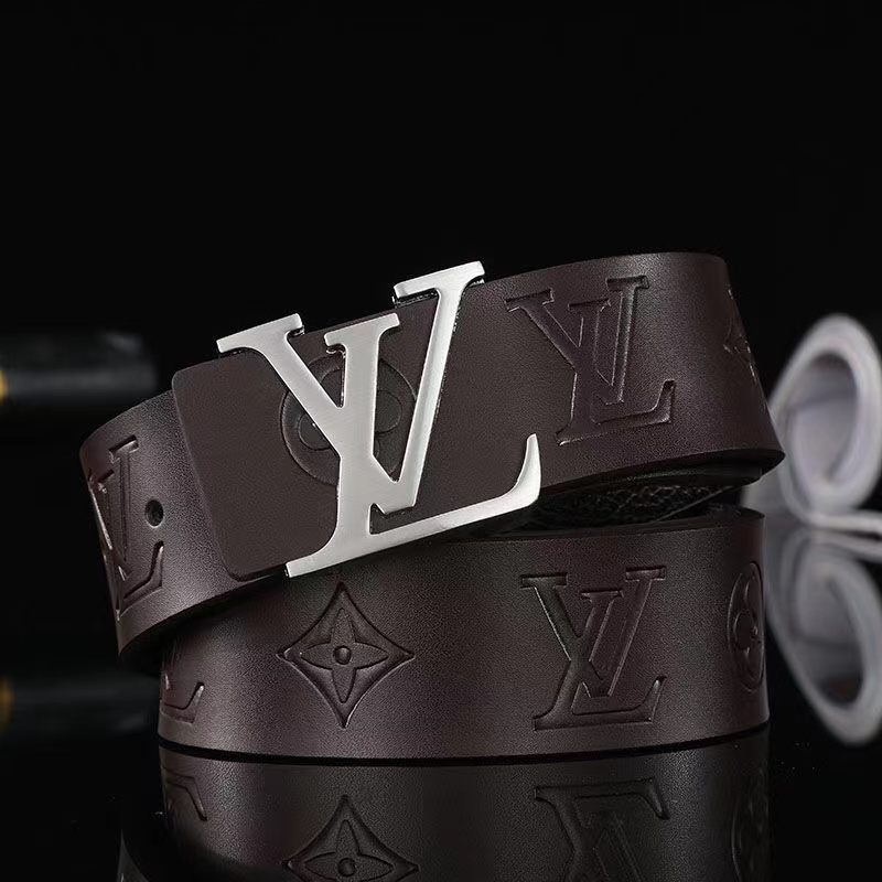 

Mens Designer Belt Men Luxury Fashion Belts Woman Womens Belts Black Metal Buckle Waistband Louiseity Louiseity lvs Viutonity Louis Vuitton lv L0004, Fast shipping