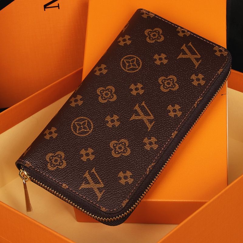 

Designers ZIPPY WALLET High Quality Soft Leather Louiseity Mens Womens Iconic textured Fashion Long Zipper Wallets Coin Purse Card Case Holder Viutonity, Make up the difference