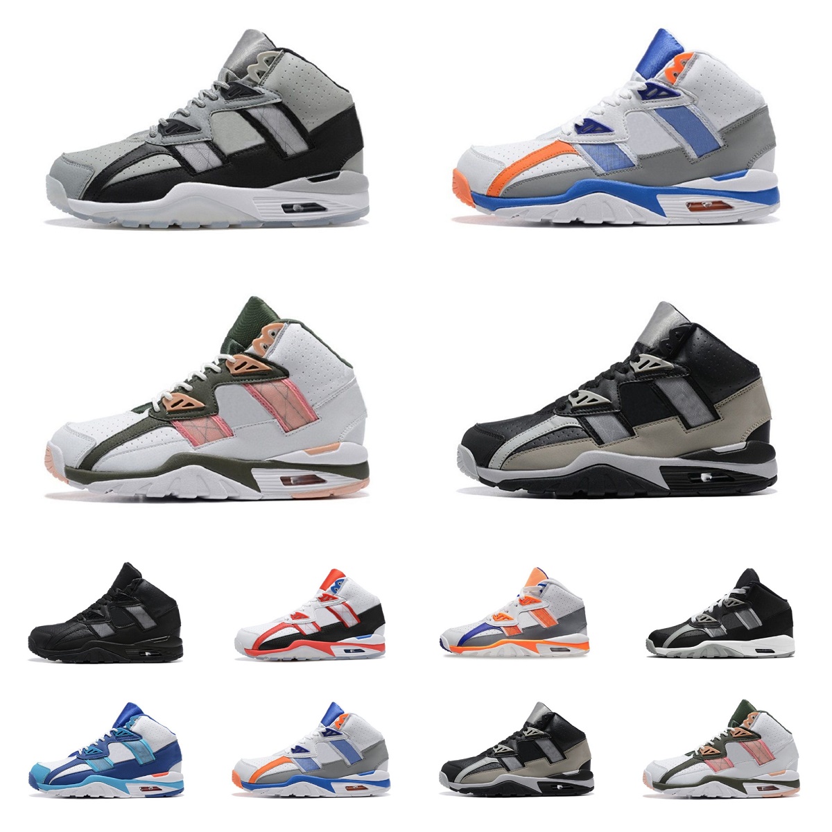 

Designer Airs Trainer Sc High Mens Running Shoes Sneaker Reverse Auburn Raiders Miami Triple Black Grey White Pink Green Georgetown Gym Red Trainers Sports Sneakers, Bubble package bag