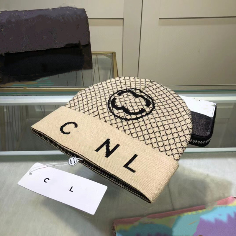 

Designer Brand Men's Beanie Hat Women's Autumn and Winter New Letter Embroidered Skull Knitted Hat