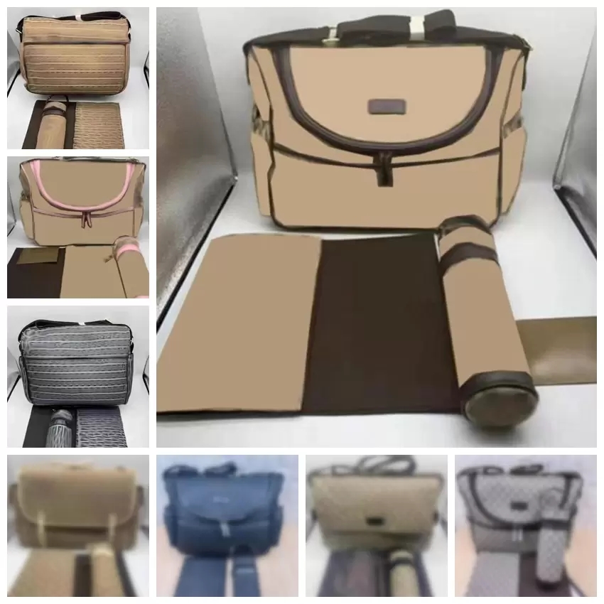 Maman b￩b￩ pour b￩b￩ sacs enfants Sac ￩tanche ￠ la vente de mode vendeurs de mode Nappy MATERNITY Travel Nappreing Handsbag Plaid Zipper Multi-fo