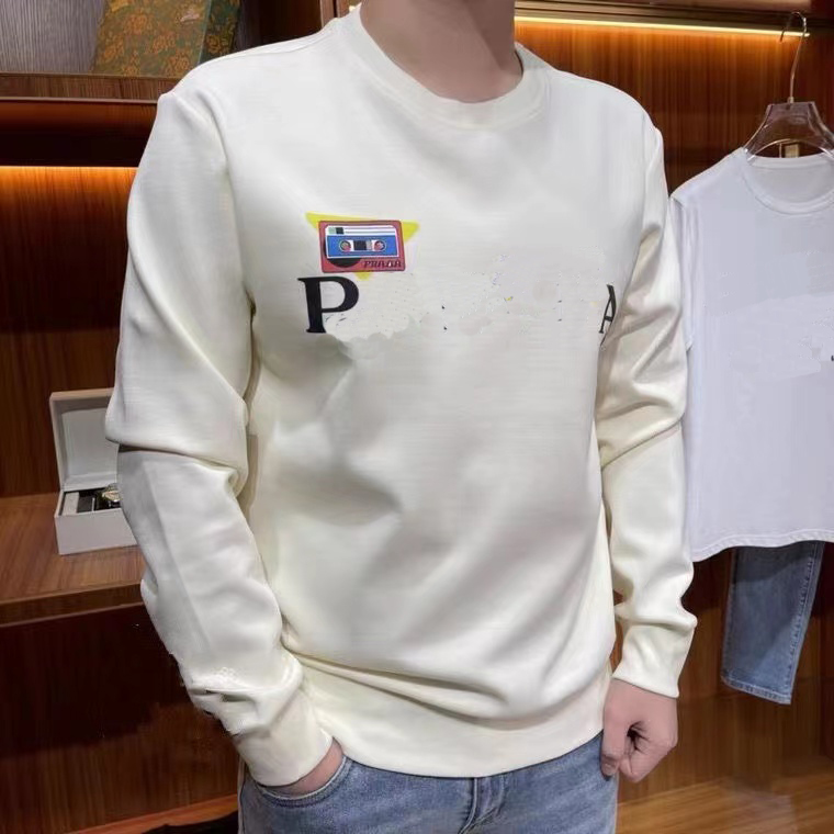

2022 Mens Designer Hoodies Long sleeve Sweater Casual Man Womens Tees With Letters Print Short Sleeves Top Sell Luxury Men Hip Hop clothes Large size, White