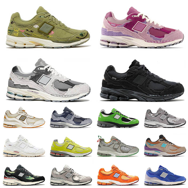 

With Sock 2002R Athletic B2002R Running Shoes Protection Pack Pink Atlas Lemon Haze Bordeaux Dark Navy Sulphur Yellow Mens Women Trainers Outdoor Sneakers, B50 sulphur yellow 36-45