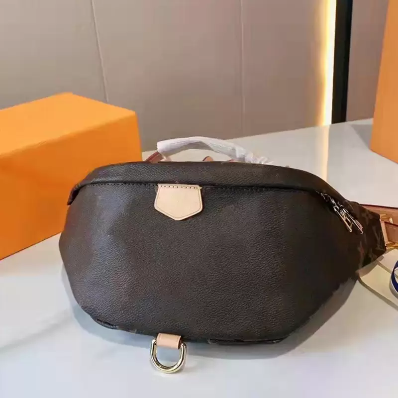 

Designer Bags Luxury Waist Bag Fanny Pack Bumbag Brown Letter CrossBody Shoulder Belt Wallet Crossbody #M43644 size 37x14x13cm, Brown flower