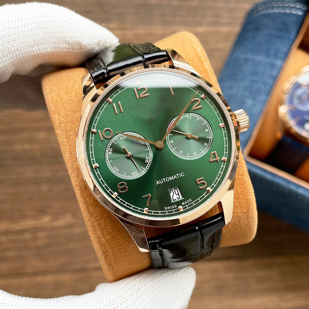 

Mens Automatic Movement Mechanical Watch Fashion Watches 40mm Leather strap Business Gift WristWatch Classic WristWatches Montre de luxe