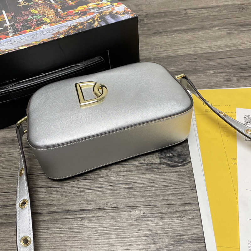 

7A Top quality cowhide bags for women classic 19 mini dg shoulder bag genuine leather handbag silver wallet metal zip messenger Bag designer luxury purse