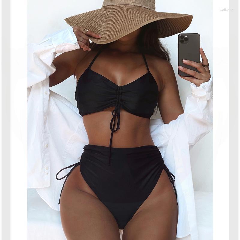 

Women' Swimwear Women' Sexy Bikini Meisje 2022 Swimsuit Push Up Bathing Suit Biquini Feminino Swimming For Women Maillot De Bain, Black