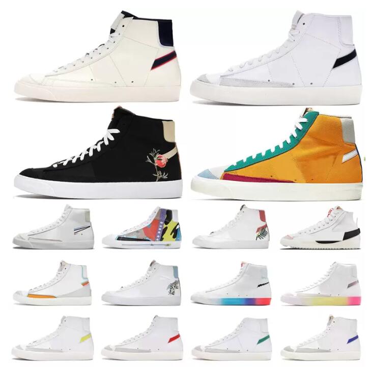 

Designer Blazer Mid 77 Vintage Blazers Jumbo Men Women Casual Shoes Black White Multi Color White Indigo Pine Green Mens Trainers Platform Sneakers Shoe 36-45, Please contact us