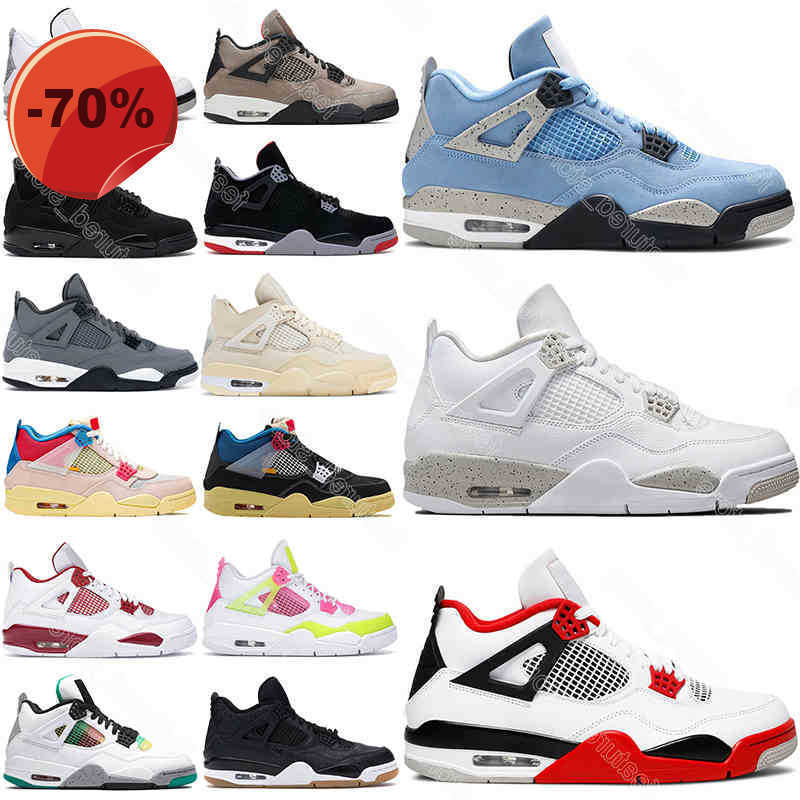 

Basketball Shoes Mens Trainers White Oreo 4S Desert Moss University Blue Haze Bred Sail Court Purple For Men Women 4 # Taupe, #24