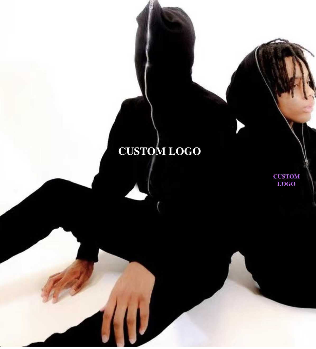 Sweats à capuche Fleece Fleece Custom OEMS Full Face Zip Rhinestone Sweat à capuche OEM OEM VINTAGE PIE PRINT MEN HOODIE