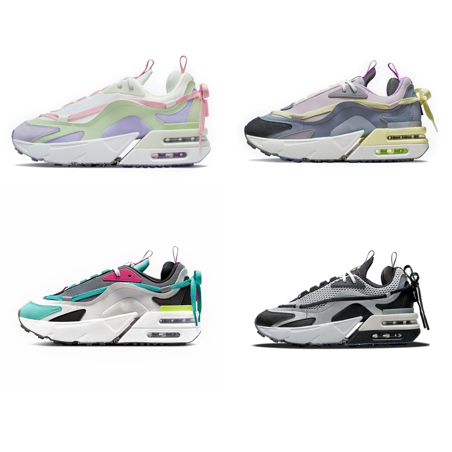 

Retro womens air zoom max furyosa sneakers shoes youth kids Rattan Easter Green Grey Venice Purple Multi color Black tennis with box, Green red