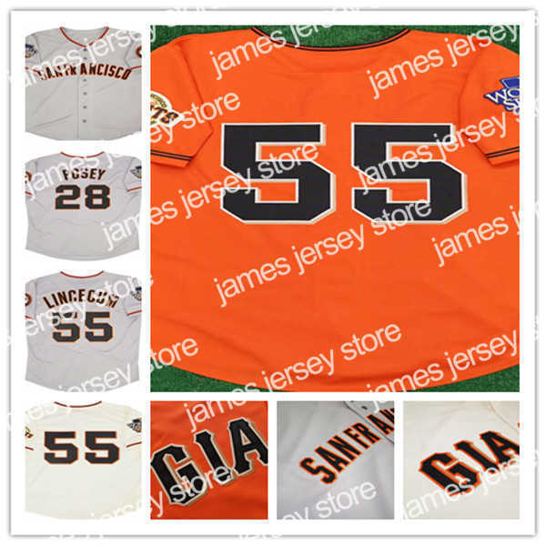 

Baseball Jerseys Custom 2010 San Francisco SF Vintage WS Baseball Jerseys Tim Lincecum Buster Posey Brian Wilson Pablo Sandoval Hunter Pence Madison, Men nk flexbase white