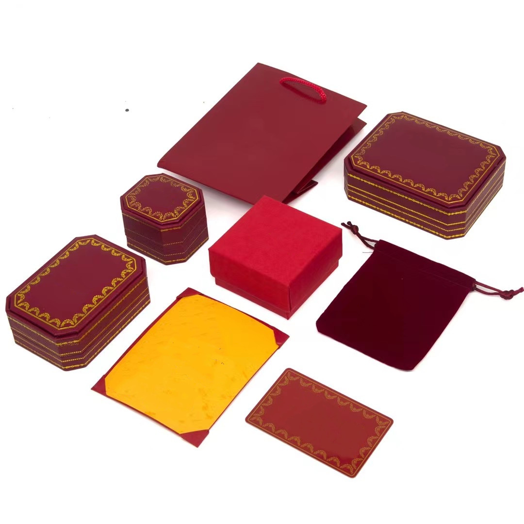 

Luxury Brand Bracelets Bangle Necklace Ring Jewelry Gift Box Designer design Boxes