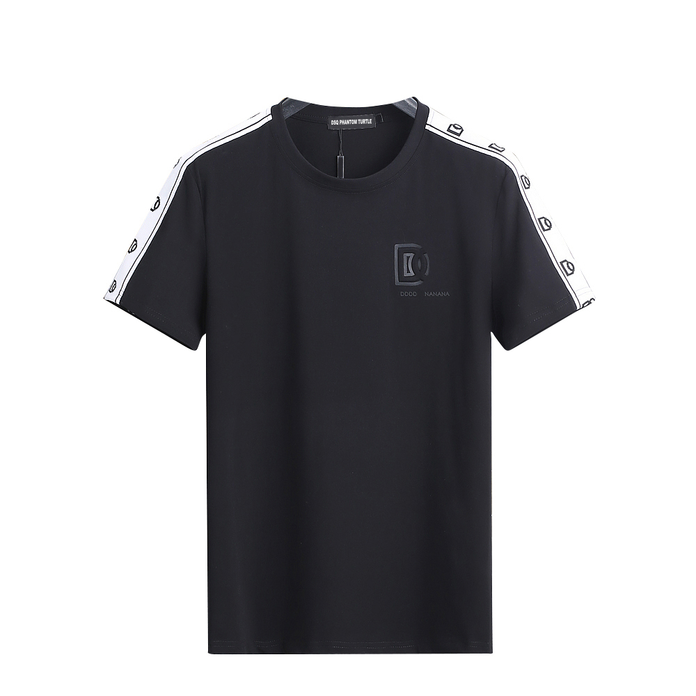 

DSQ PHANTOM TURTLE Mens Designer T shirt Italian Milan Fashion Logo Print T-shirt Summer Black White T-shirt Hip Hop Streetwear 100% Cotton Tops Plus size 1218