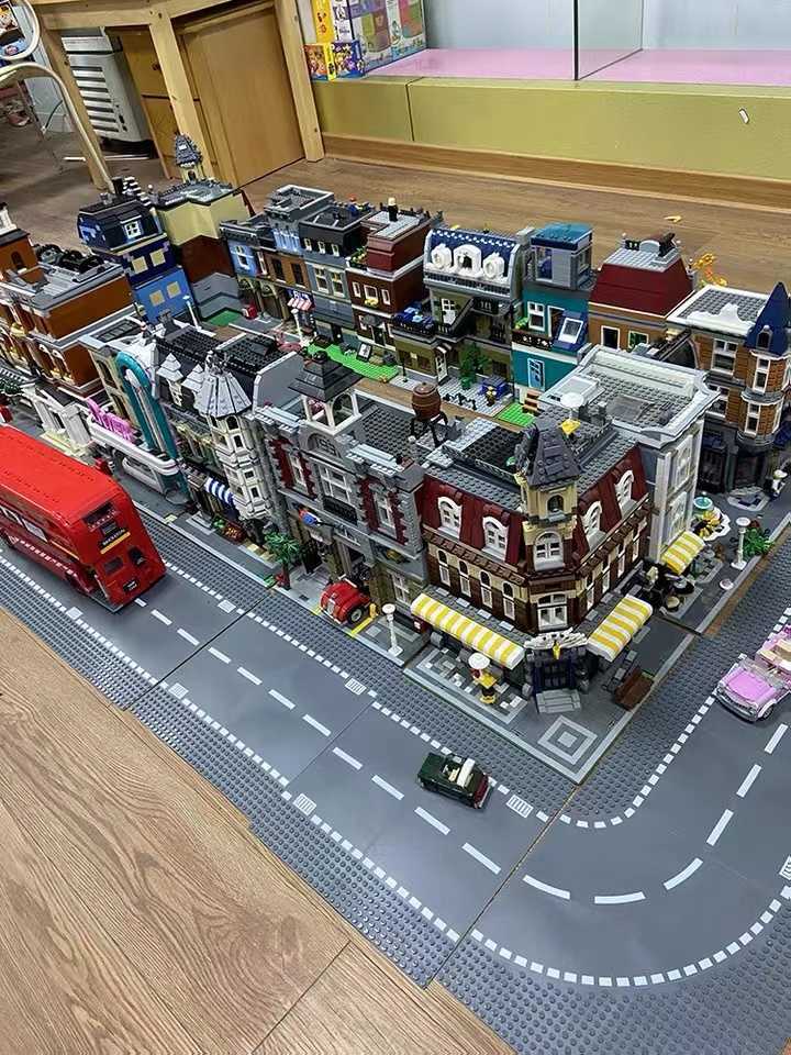 

Blocks Creatoring Expert Pet Book Shop Town Hall Downtown Diner Model Moc Modular Building Blocks Brick Bank Cafe Corner Toys Parisian T221022