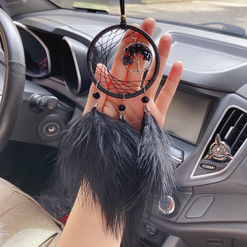 

Dream Catcher Decorative Objects Car Pendant Interior Feather Decoration Girl's Gift Wall Decor 1223412