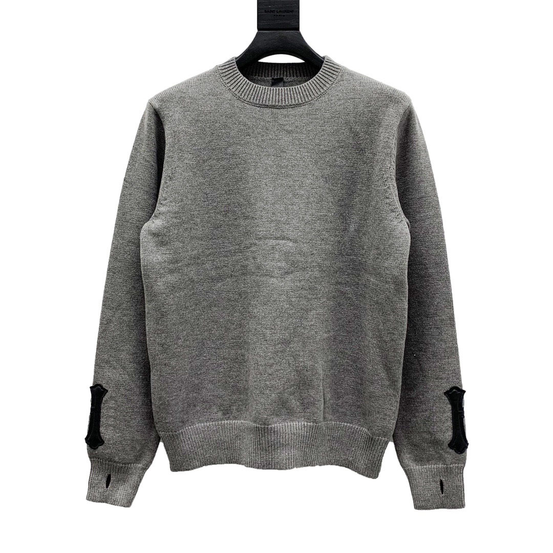 

Men's Plus Size Sweaters in autumn / winter 2023acquard knitting machine e Custom jnlarged detail crew neck cotton r4re34f