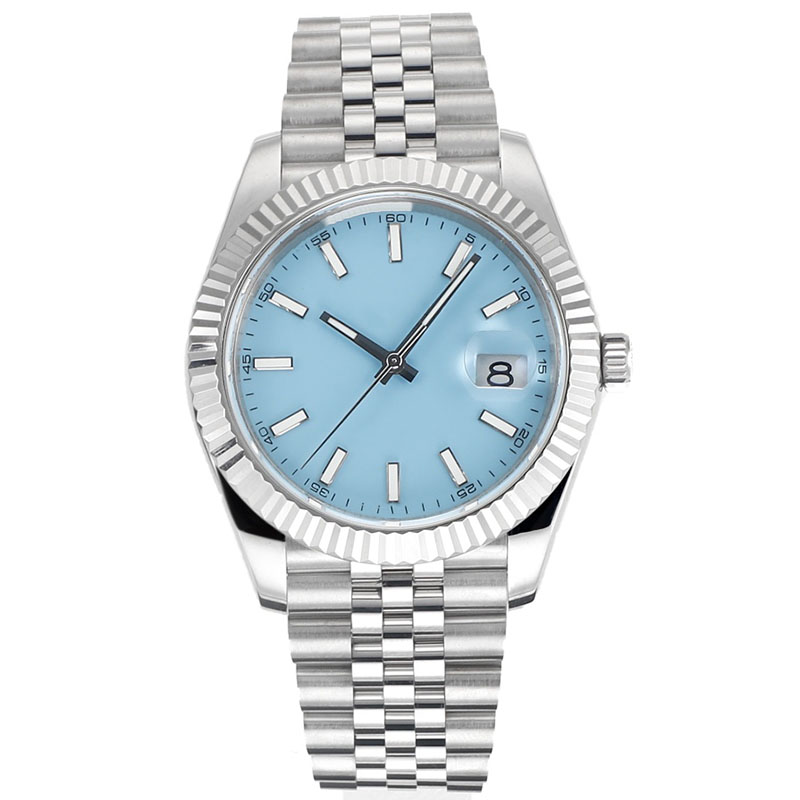 

Watch Mens Watches 41MM Automatic Mechanical Watches For Men Fashion Business WristWatch Stainless Steel Strap Montre De Luxe, Color5