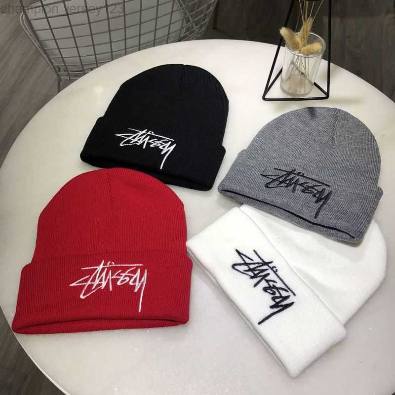 Ball Caps Fashion brand Stusy designer Knitted Hat Personality Versatile Wool Hats women women cap