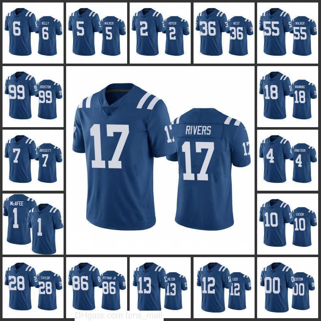 

Jersey Indianapolis's Colts's Men #1 Pat McAfee 12 Andrew Luck 13 T.Y. Hilton Woman Youth Custom Royal Color Rush Limited''Nfl''Jerseys
