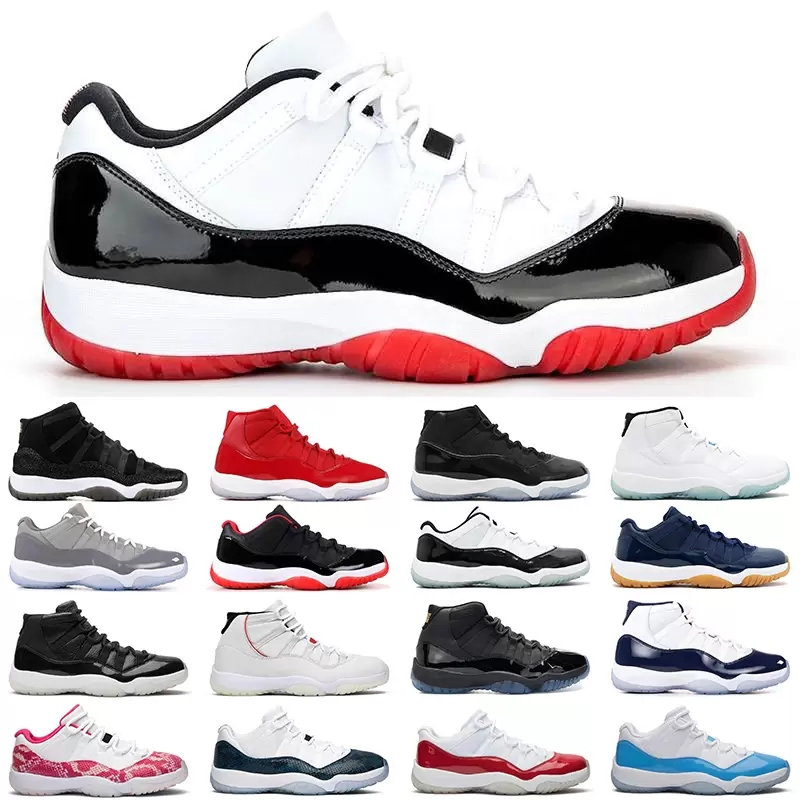 COOL GREY Jumpman 11 11s Top Quality High OG Low men's Basketball Shoes Mens Womens 25th Anniversary Bred Concord 45 Legend Blue Designer Sh