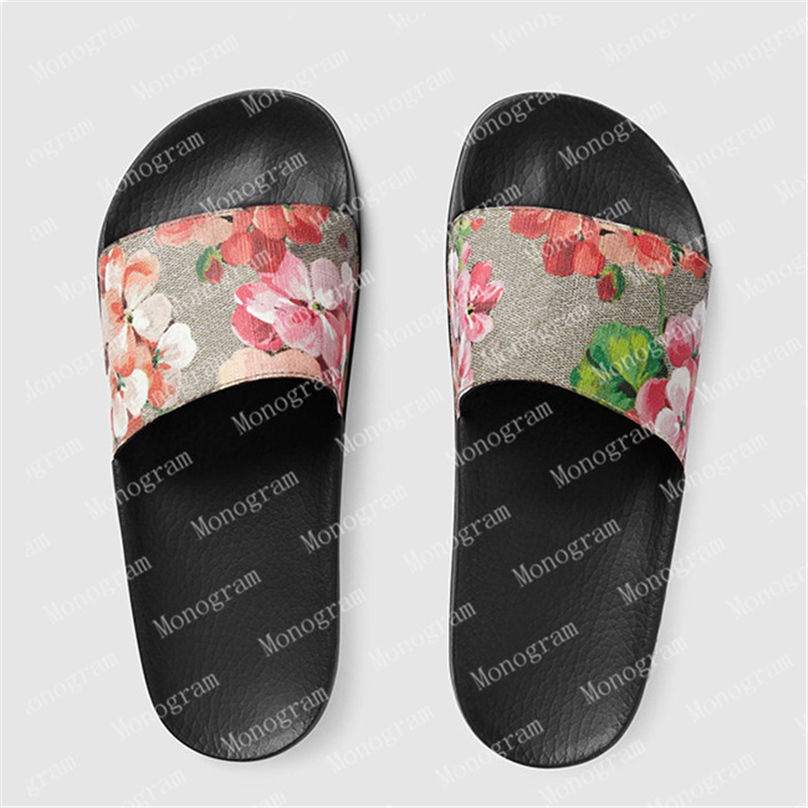 

2022 slipper women sandals men slides waterfront beige leather sandal womens high heels mens shoes 36-45 with orange box and dust bag #GSL-02, #05 strawberry