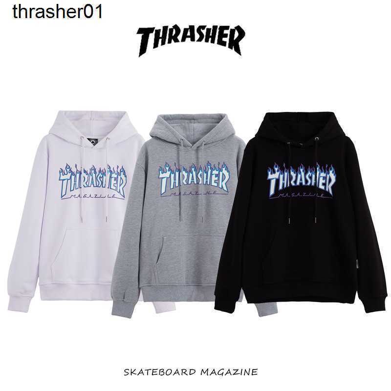 Men's Hoodies designer Sweatshirts winter thrasher sweater coat men's women's Hoodie printed cashmere loose couple's wear hoodie