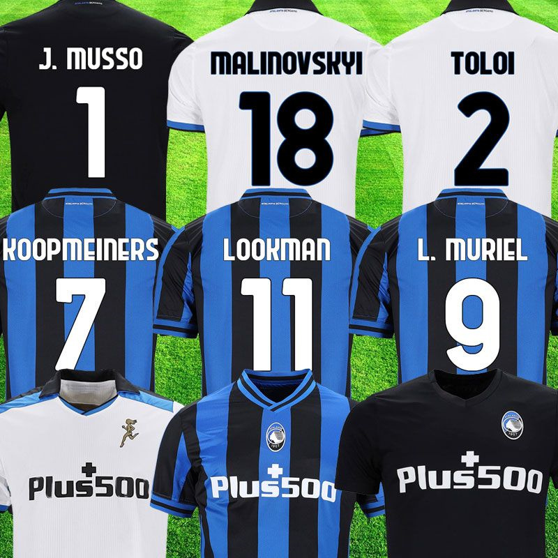 

22 2023 DESINER Atalanta B.C. soccer jersey LOOKMAN World cup 2022 23 L.MURIEL BOGA DE ROON DUVAN MURIEL ATA BC Bergamasca maglia da calcio Men Kids Kit uniform, League home