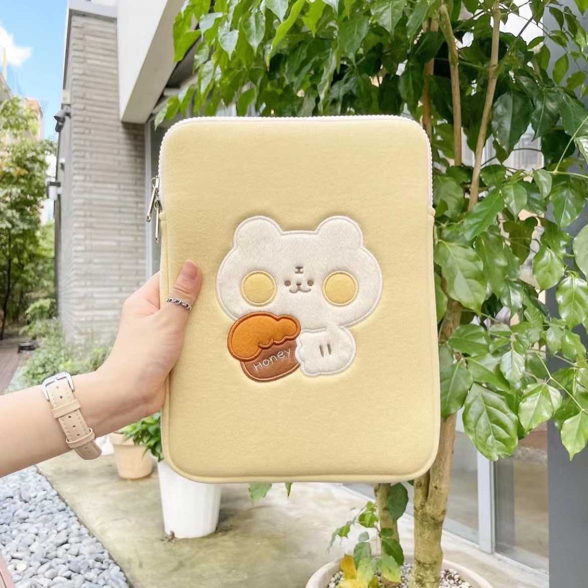 Tablet PC Cases Bags Cute Cartoon Laptop Inner Case Bag for Ipad Pro 10.5 11 12.9 Air 1 2 3 4 Sleeve Pouch Macbook 9.7 10.2 10.9 Inch L260524P5HN-image-812137484