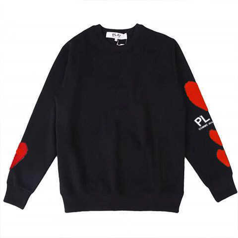 

Designer Luxury Play Classic Pure Cotton Plush Thickened Round Neck Sweater For Men And Women Autumn And Winter Pullover Lovers Loose good, 10