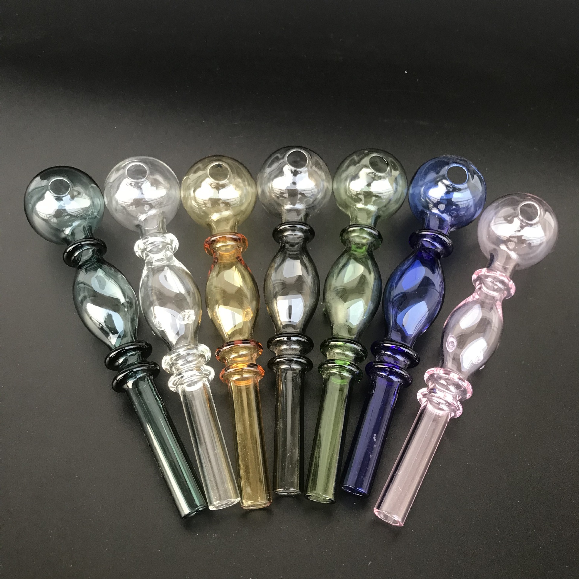 

glass pipes dab straw pyrex bubbler Oil Burner pipe tube for hookahs rigs water bongs