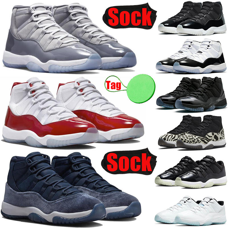 

Jumpman 11s basketball shoes for mens womens 11 Cool Grey Cherry Midnight Navy Cap And Gown Concord Legend Blue UNC men trainers sports sneakers, #9 space jam