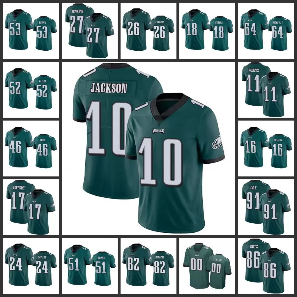 

17C Jersey Philadelphia''Eagles''Men #11 Carson Wentz 10 DeSean Jackson 91 Fletcher Cox''NFL''Women Youth Custom Vapor Untouchable Jersey, Women(size:s-xxl)laoy