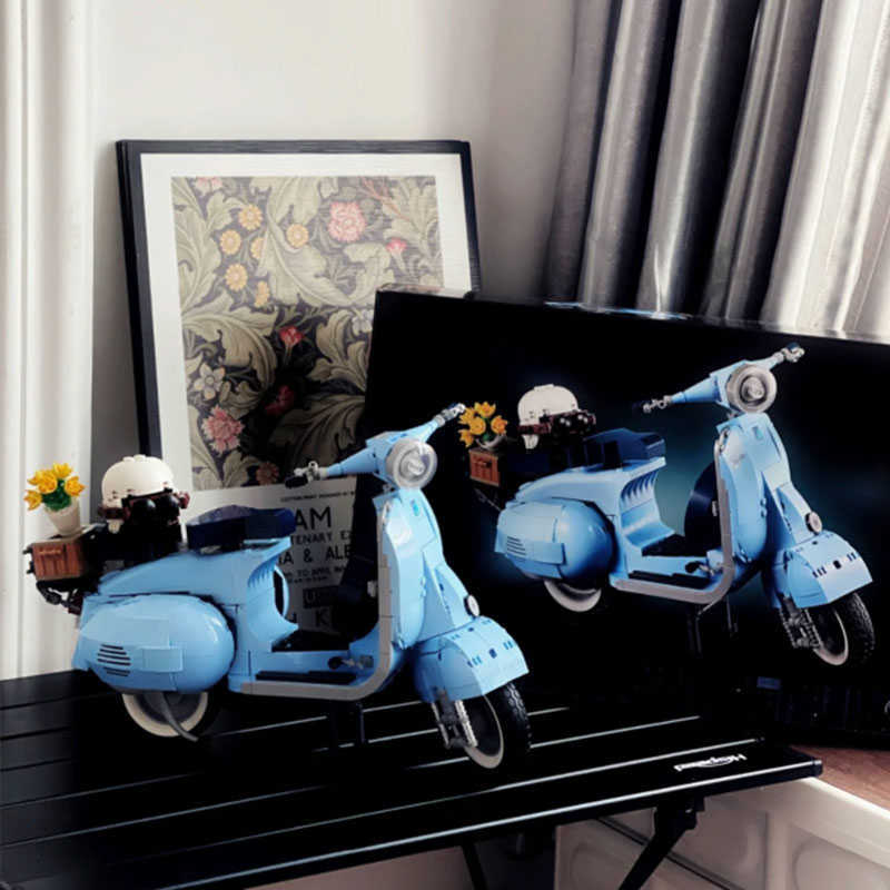 

Blocks ed 125 Moto Building Blocks Sets Motorbike Bricks Kits Toys Gifts For Kids Children Compatible With 10298 1107pcs T221022