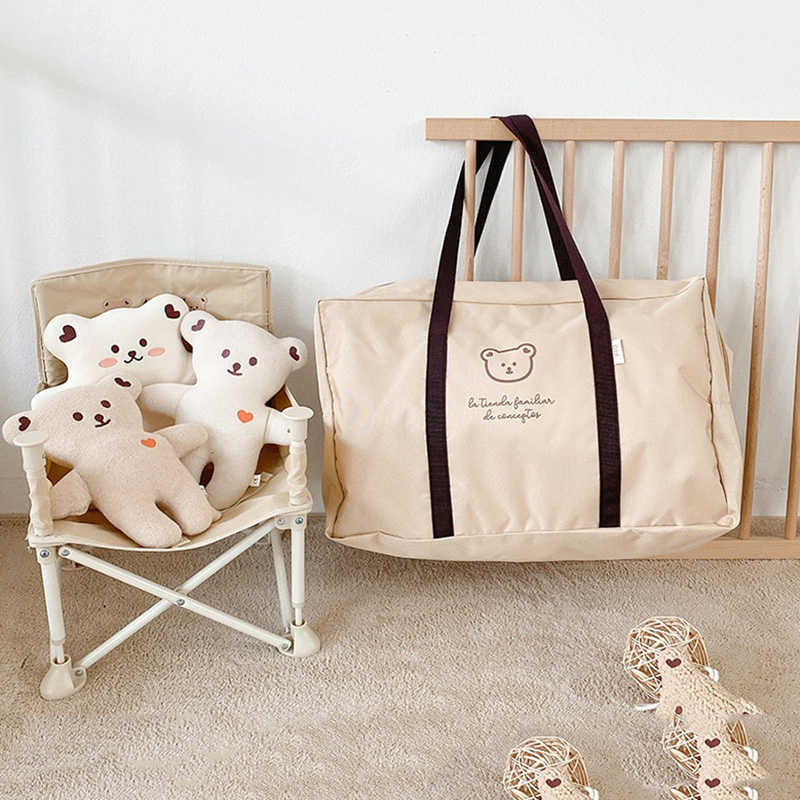 Sacs à couches enfants maternelle couette stockage sac d'emballage vêtements organisateur étanche grande capacité sac à bagages en plein air voya