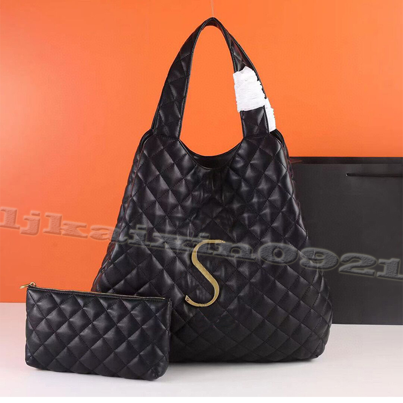 

Luxurys Designers Shopping Bags MAXI Wallets card holder Cross Body totes Key cards coins men Genuine leather Shoulder Bags purse women, Black