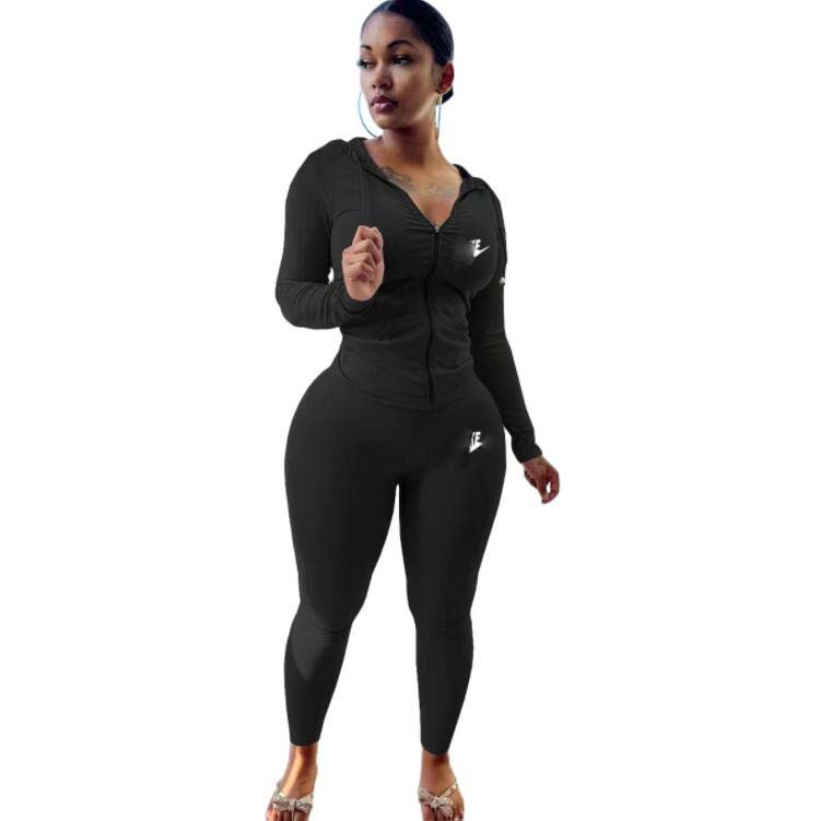 

Women Tracksuits Clothes 2 Two Piece woman Set Outfits womens sweat suits Plus Size Jogging Sport Suit Soft Long Sleeve Tracksuit Sportswear J444#, 14