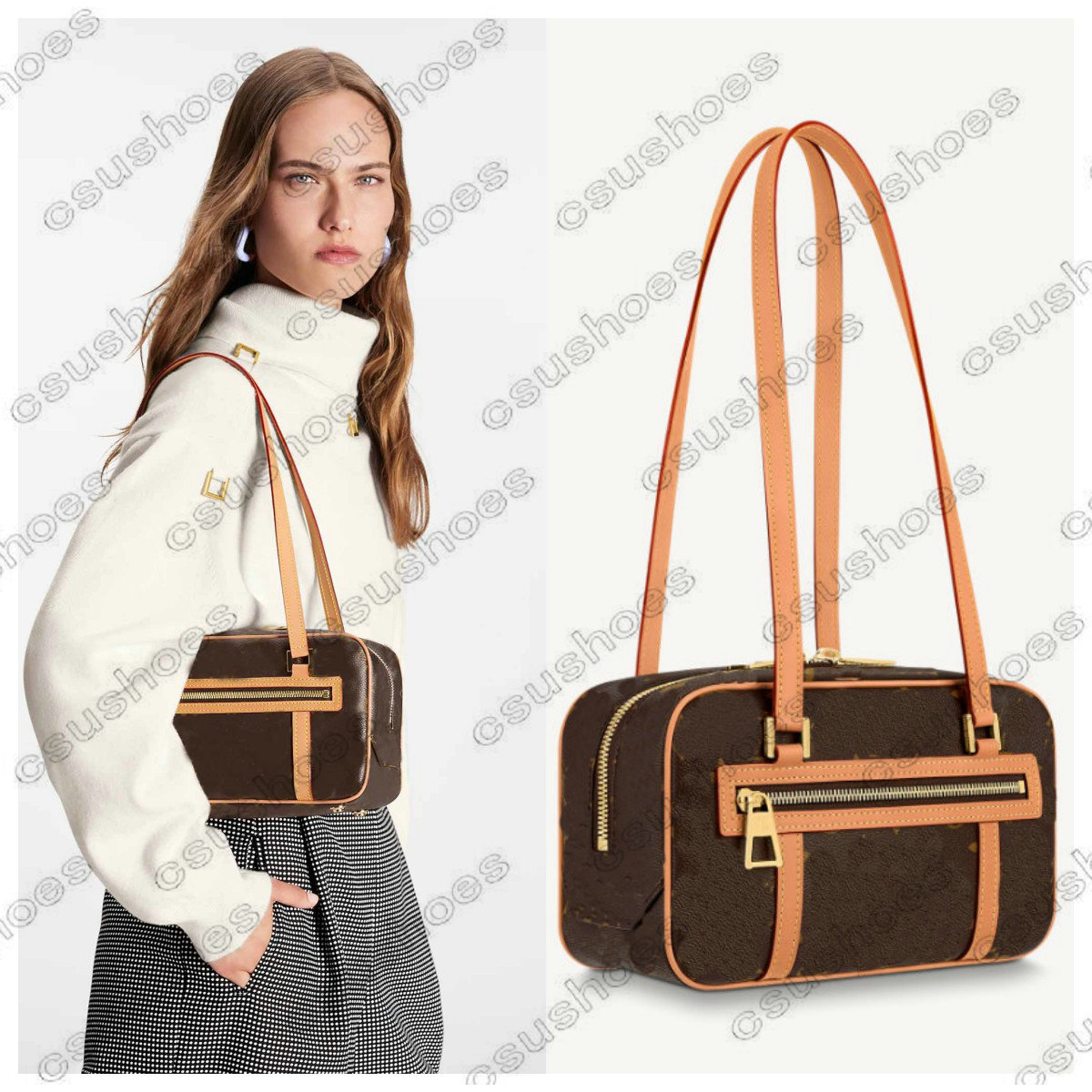 

CITE Bag Womens Designer Medieval Rectangular Package Vintages New Camera Bags Ladies Luxury Long Strap Monograms Shoulder Flag Handbag M46321 M51183, Customize